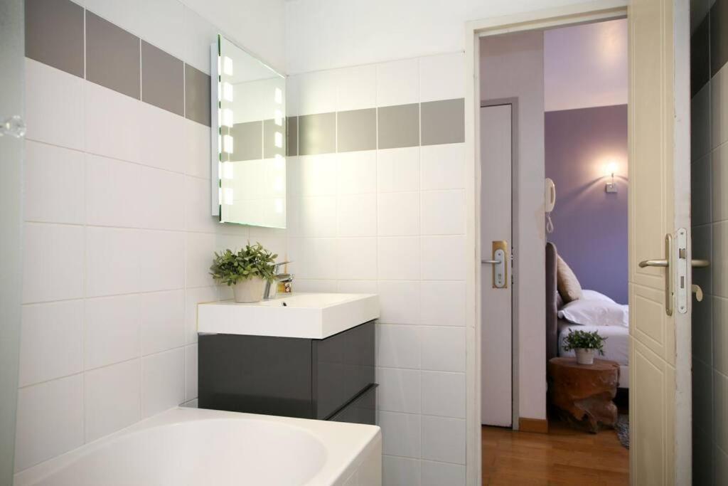 404 - Petit Bijou Dans Immeuble Hotelier Paris 5 - Flat-Guest Экстерьер фото